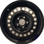 Buick/Chevrolet/Olds/Pontiac Wheel STL8014 Steel Black